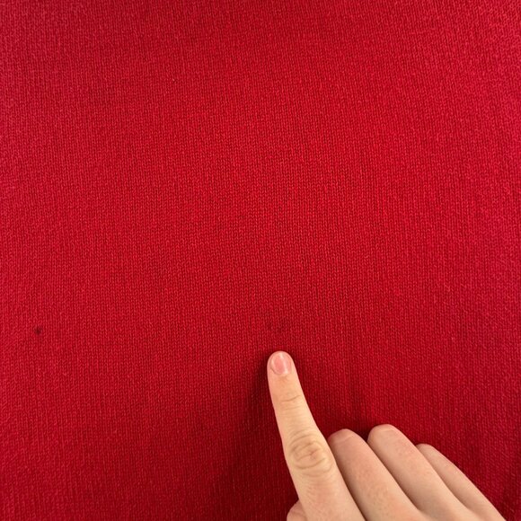 Ralph Lauren Polo Jeans Women Flag Sweater Red XL Turtleneck Knit Pullover USA - Picture 11 of 16